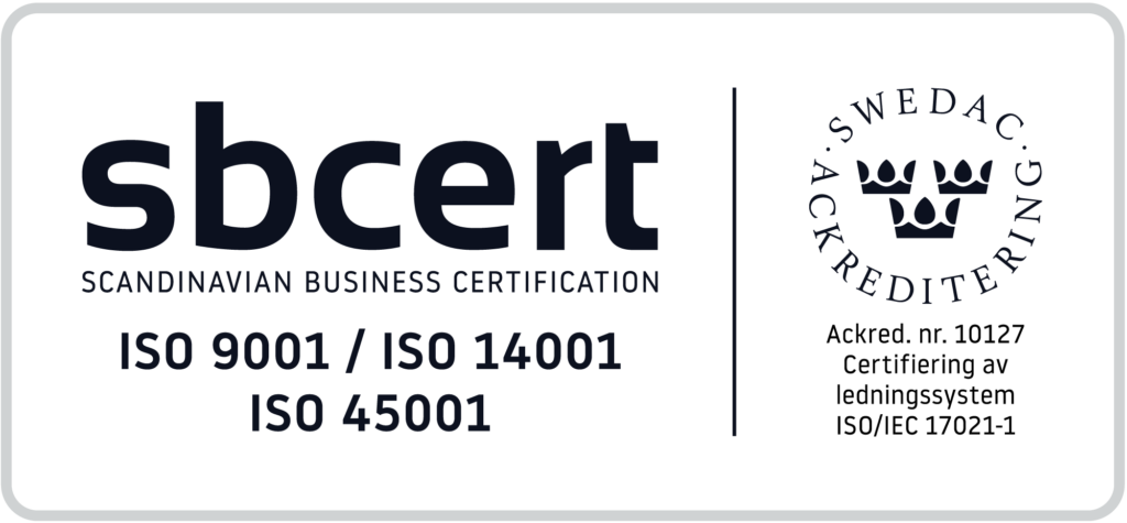 ISO 9001 14001 45001 logotyp